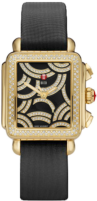 Michele Deco Collection Watches Ladies Diamonds Battery Operated Quartz MWW06T000121 Watch
