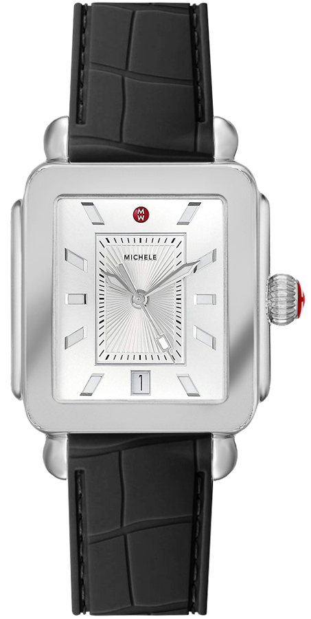 Michele Deco Collection Watches Ladies Silver Battery Operated Quartz MWW06K000044 Watch