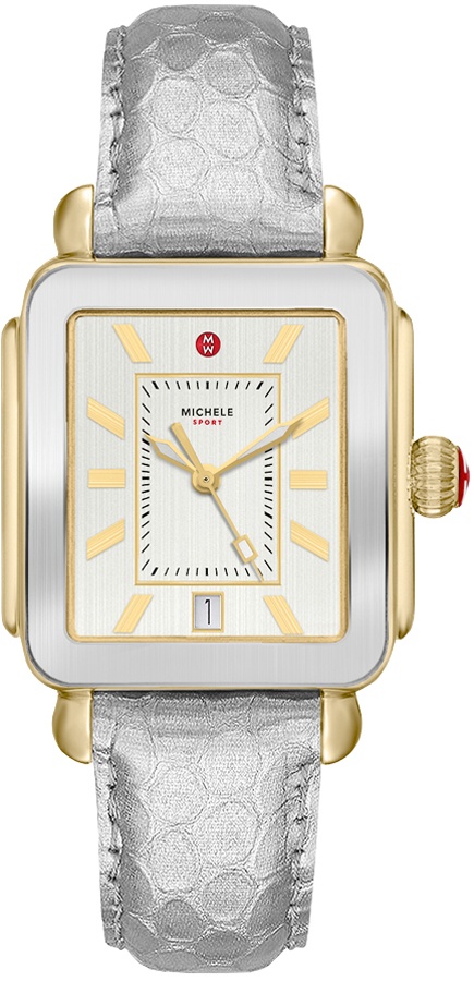 Michele Deco Collection Watches Ladies Silver Battery Operated Quartz MWW06K000038 Watch