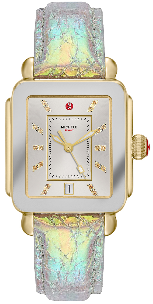 Michele Deco Collection Watches Ladies Silver Battery Operated Quartz MWW06K000031 Watch