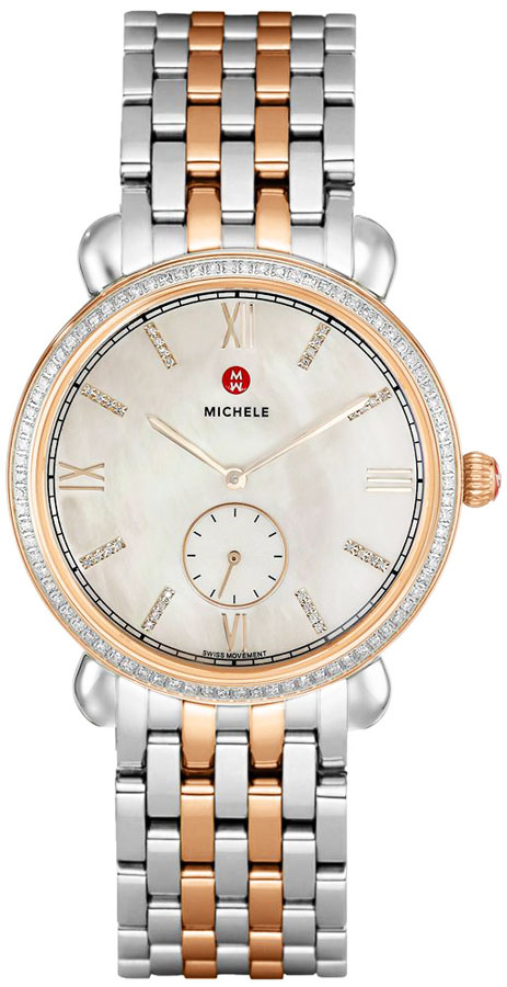 Michele Gracile Watches  Pearl White Battery Operated Quartz MWW26A000005 Watch
