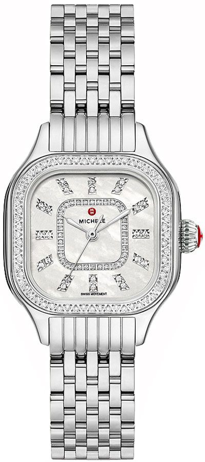 Michele Meggie Watches Ladies White Battery Operated Quartz MWW33B000001 Watch
