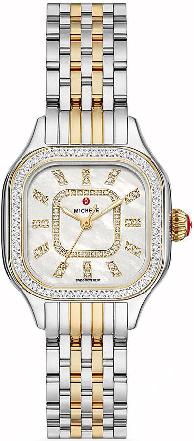 Michele Meggie Watches Ladies White Battery Operated Quartz MWW33B000002 Watch
