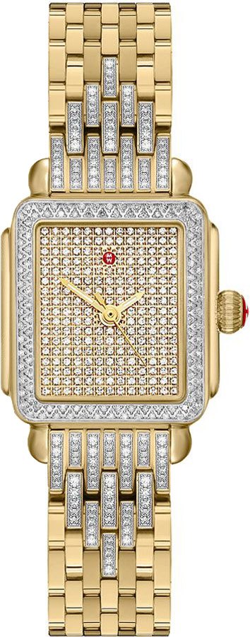 Michele Deco Collection Watches Ladies Diamonds Battery Operated Quartz MWW06D000165 Watch