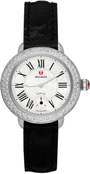 Michele Serein Watches Pearl White Battery Operated Quartz MWW21E000002 Watch