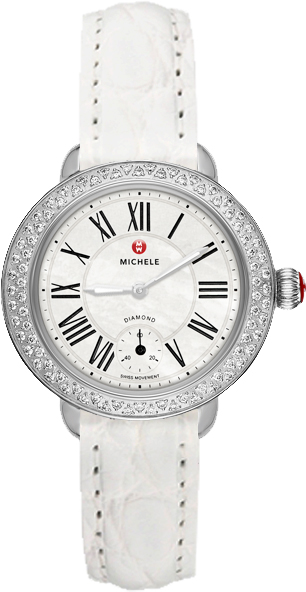 Michele Serein Watches  Pearl White Battery Operated Quartz MWW21E000006 Watch