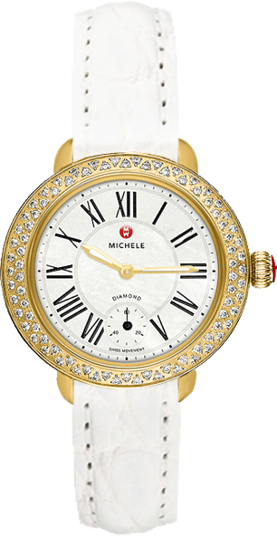 Michele Serein Watches  Pearl White Battery Operated Quartz MWW21E000017 Watch