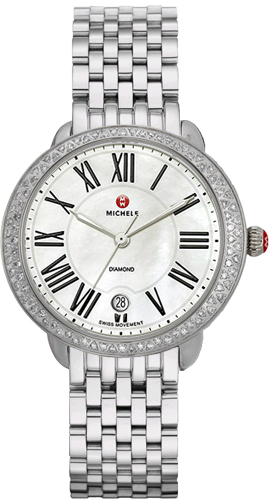 Michele Serein Watches  Pearl White Battery Operated Quartz MWW21B000001 Watch