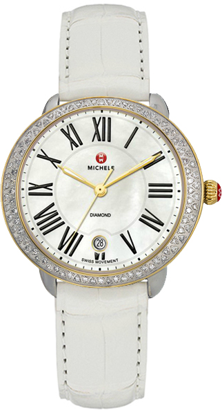 Michele Serein Watches  Pearl White Battery Operated Quartz MWW21B000008 Watch