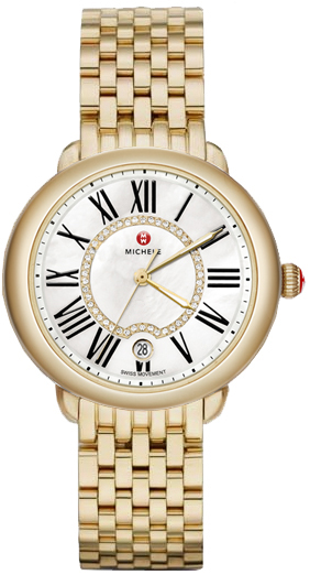 Michele Serein Watches Ladies White Battery Operated Quartz MWW21B000017 Watch