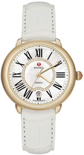 Michele Serein Watches Ladies Diamonds Battery Operated Quartz MWW21B000018 Watch