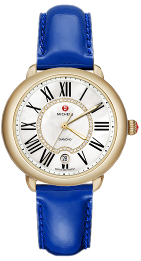 Michele Serein Watches Ladies Pearl White Battery Operated Quartz MWW21B000022 Watch