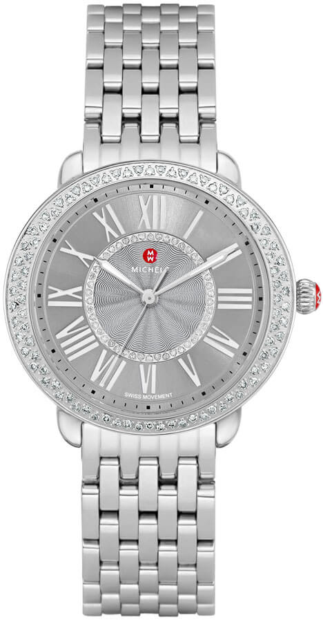 Michele Serein Watches Ladies Grey Battery Operated Quartz MWW21B000155 Watch