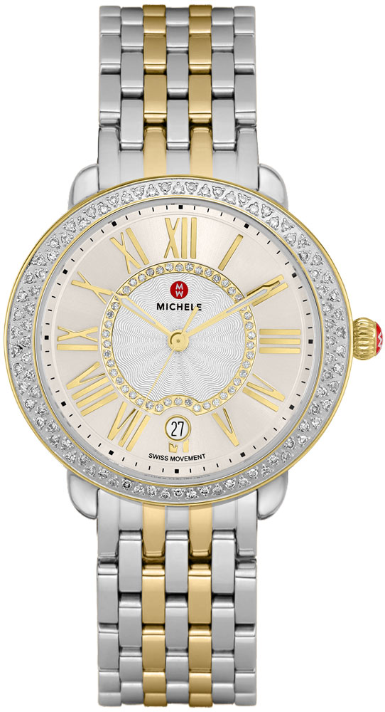 Michele Serein Watches Ladies Silver Battery Operated Quartz MWW21B000138 Watch