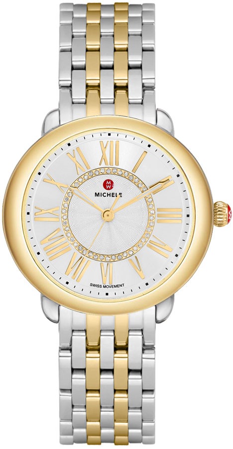 Michele Serein Watches Ladies Silver Battery Operated Quartz MWW21B000148 Watch