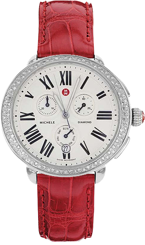 Michele Serein Watches  Silver Battery Operated Quartz MWW21A000004 Watch