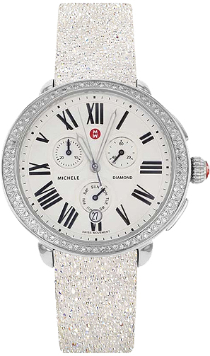 Michele Serein Watches  Silver Battery Operated Quartz MWW21A000035 Watch
