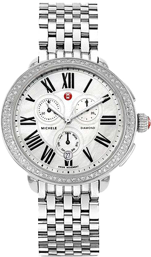 Michele Serein Watches  Pearl White Battery Operated Quartz MWW21C000001 Watch