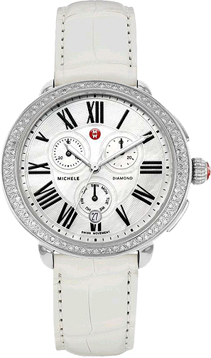 Michele Serein Watches  Pearl White Battery Operated Quartz MWW21C000006 Watch