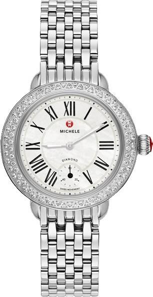 Michele Serein Watches  Pearl White Battery Operated Quartz MWW21E000001 Watch