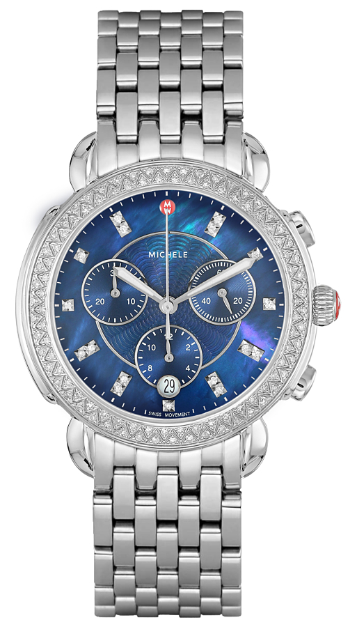 Michele Sidney Watches Ladies Blue Battery Operated Quartz MWW30A000009 Watch