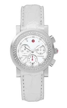 Michele Sport Collection Watches White Battery Operated Quartz MWW01C000006 Watch