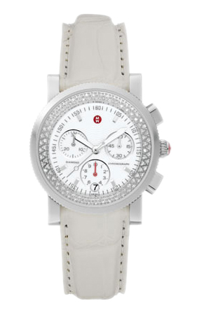 Michele Sport Collection Watches White Battery Operated Quartz MWW01C000007 Watch