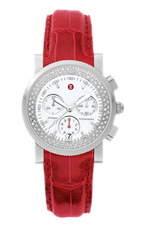 Michele Sport Collection Watches White Battery Operated Quartz MWW01C000008 Watch