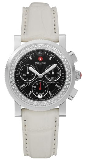 Michele Sport Collection Watches Black Battery Operated Quartz MWW01C000014 Watch