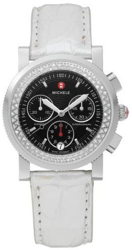 Michele Sport Collection Watches Black Battery Operated Quartz MWW01C000016 Watch