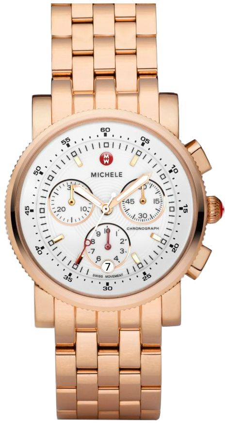 Michele Sport Collection Watches White Battery Operated Quartz MWW01C000064 Watch