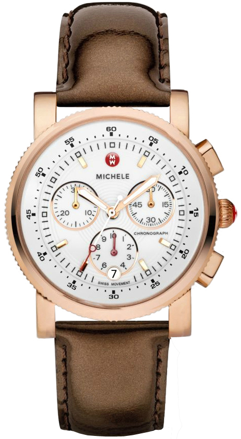 Michele Sport Collection Watches White Battery Operated Quartz MWW01C000067 Watch
