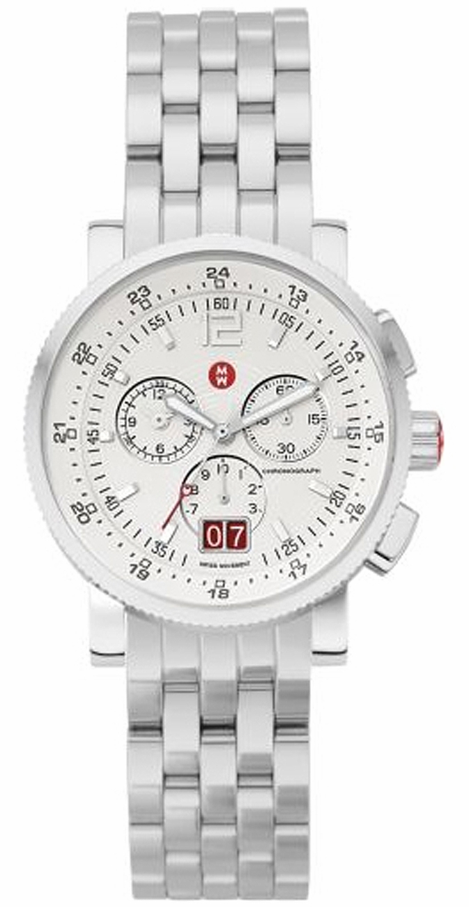 Michele Sport Collection Watches White Battery Operated Quartz MWW01K000010 Watch