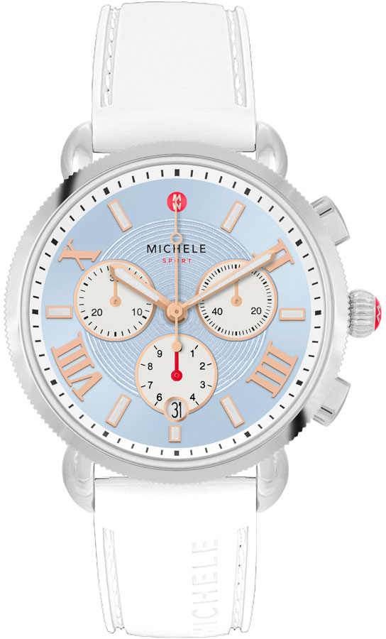 Michele Sport Collection Watches Ladies Blue Battery Operated Quartz MWW01P000005 Watch