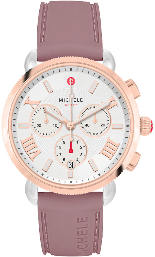 Michele Sport Collection Watches Ladies Silver Battery Operated Quartz MWW01P000009 Watch