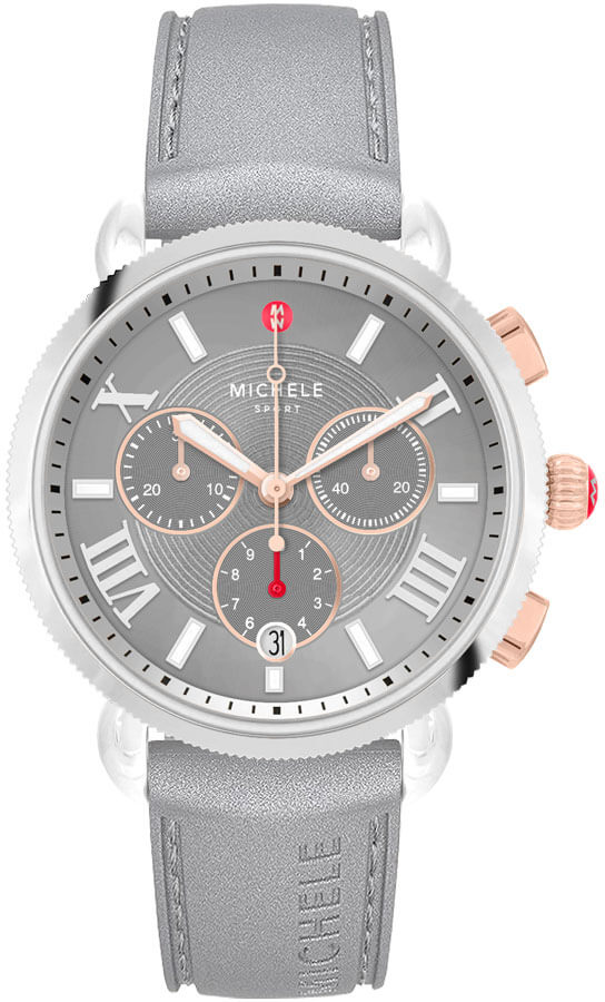 Michele Sport Collection Watches Ladies Grey Battery Operated Quartz MWW01P000011 Watch
