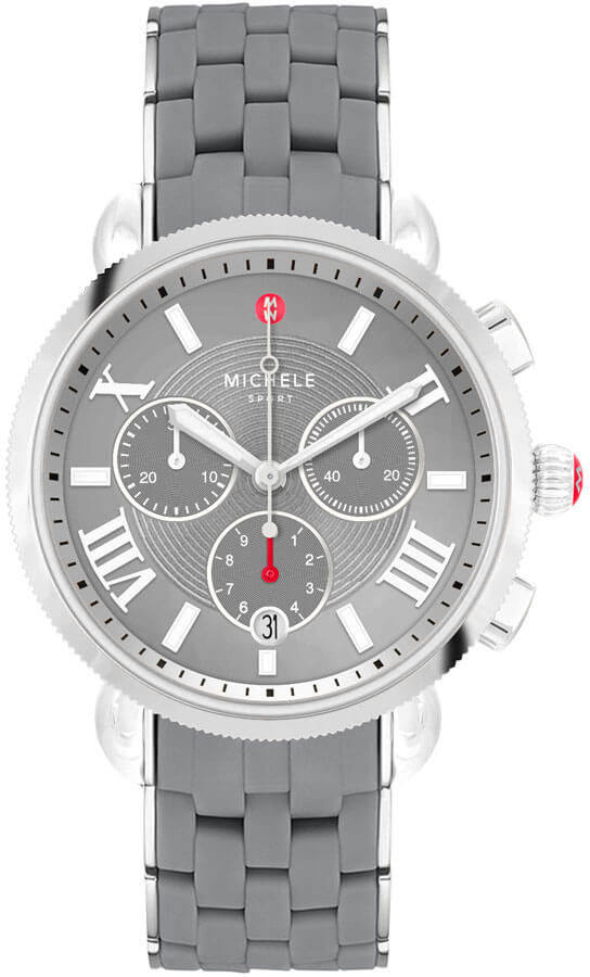 Michele Sport Collection Watches Ladies Grey Battery Operated Quartz MWW01P000013 Watch