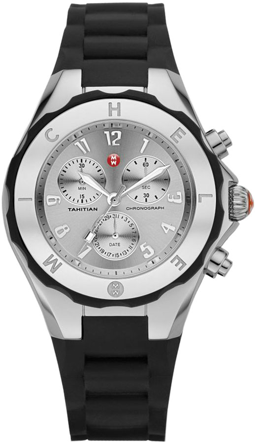 Michele Jelly Bean Watches Ladies Silver Battery Operated Quartz MWW12F000033 Watch