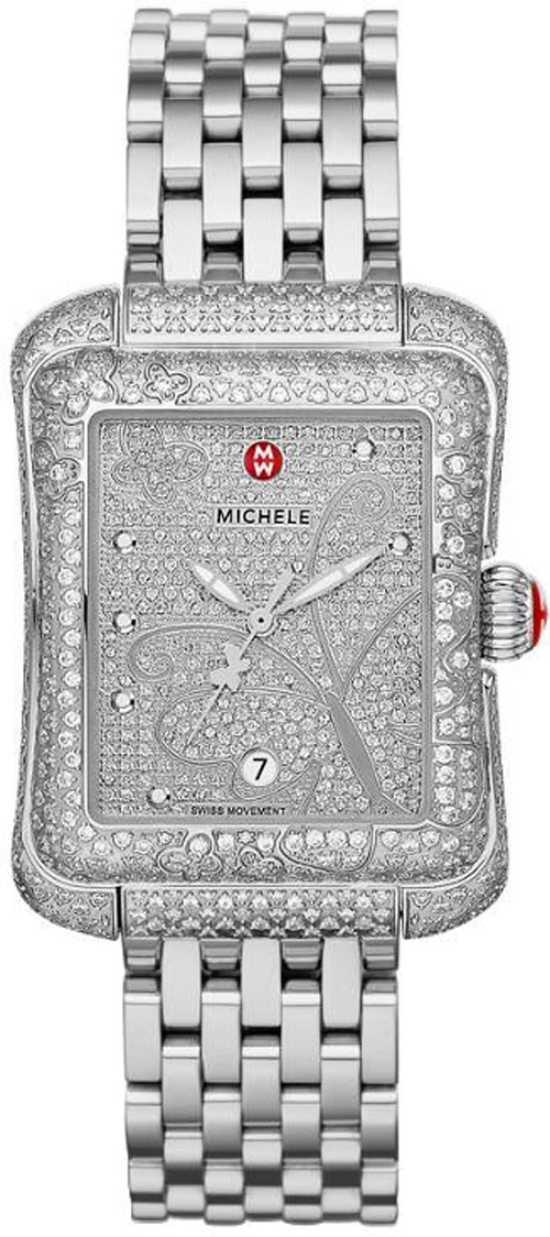 Michele Ultimate Pave Watches  Diamonds Battery Operated Quartz MWW04B000022 Watch