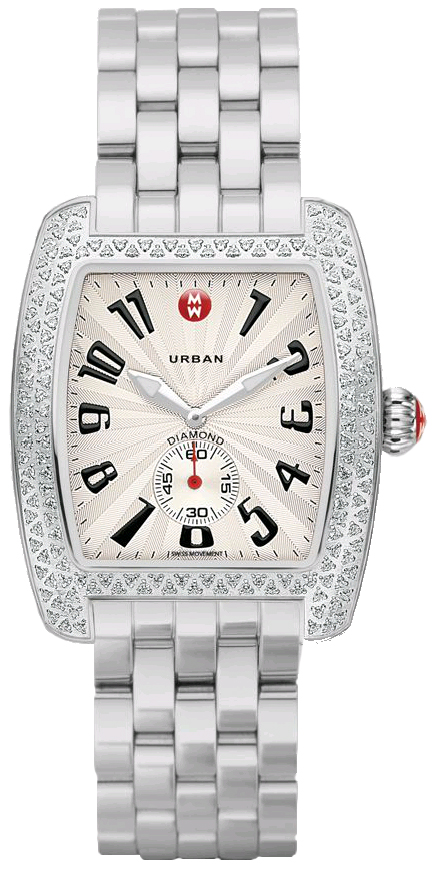 Michele Urban Watches  White Battery Operated Quartz MWW02M000002 Watch