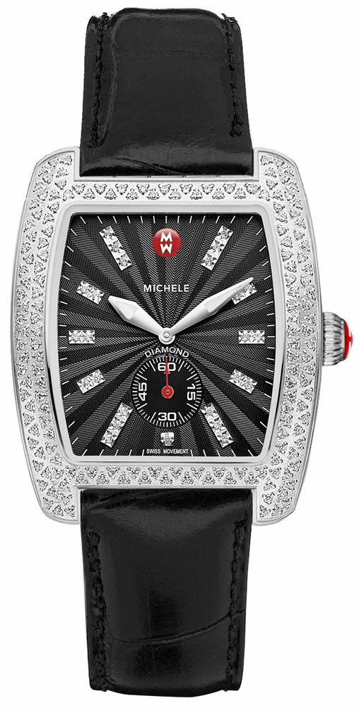 Michele Urban Watches Black Battery Operated Quartz MWW02T000010 Watch