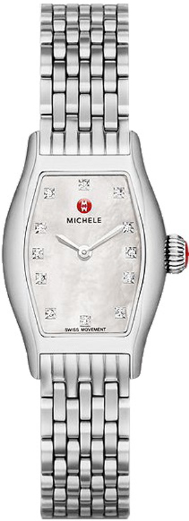Michele Urban Watches  Pearl White Battery Operated Quartz MWW08A000233 Watch