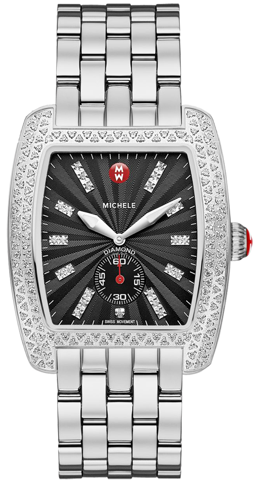 Michele Urban Watches Black Battery Operated Quartz MWW02T000008 Watch