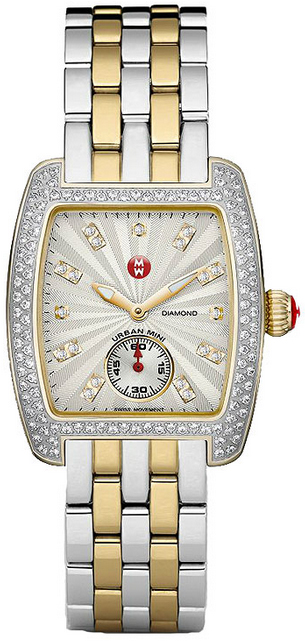 Michele Urban Watches Diamonds Battery Operated Quartz MWW02A000558 Watch