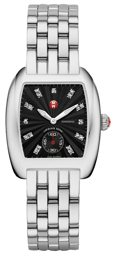 Michele Urban Watches Black Battery Operated Quartz MWW02A000405 Watch
