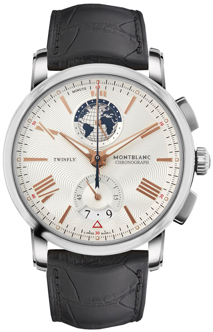 MontBlanc 4810 Watches  Silver Self winding Automatic 114859 Watch