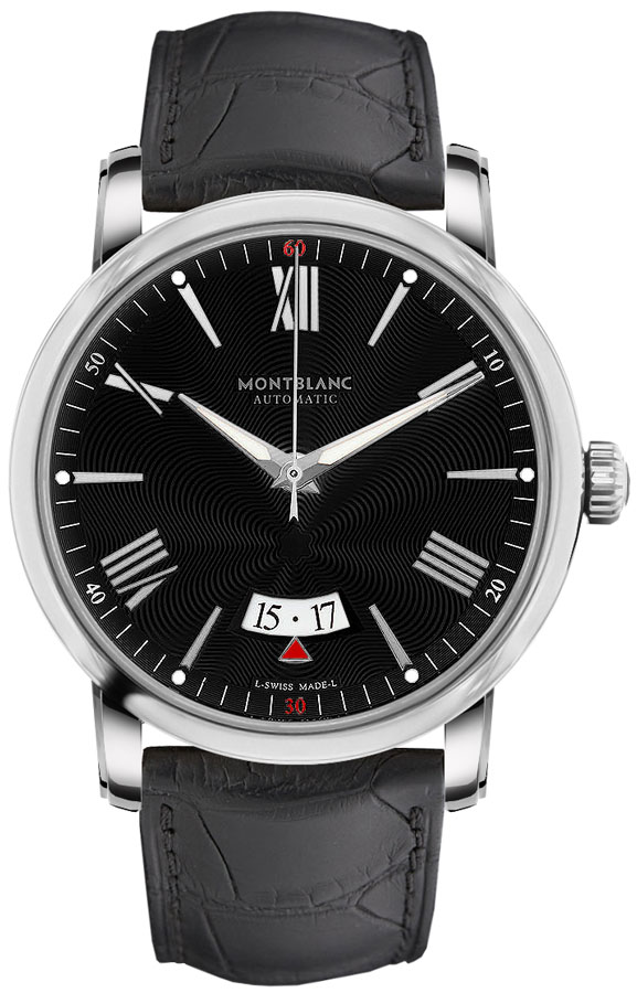 MontBlanc 4810 Watches  Black Self winding Automatic 115122 Watch