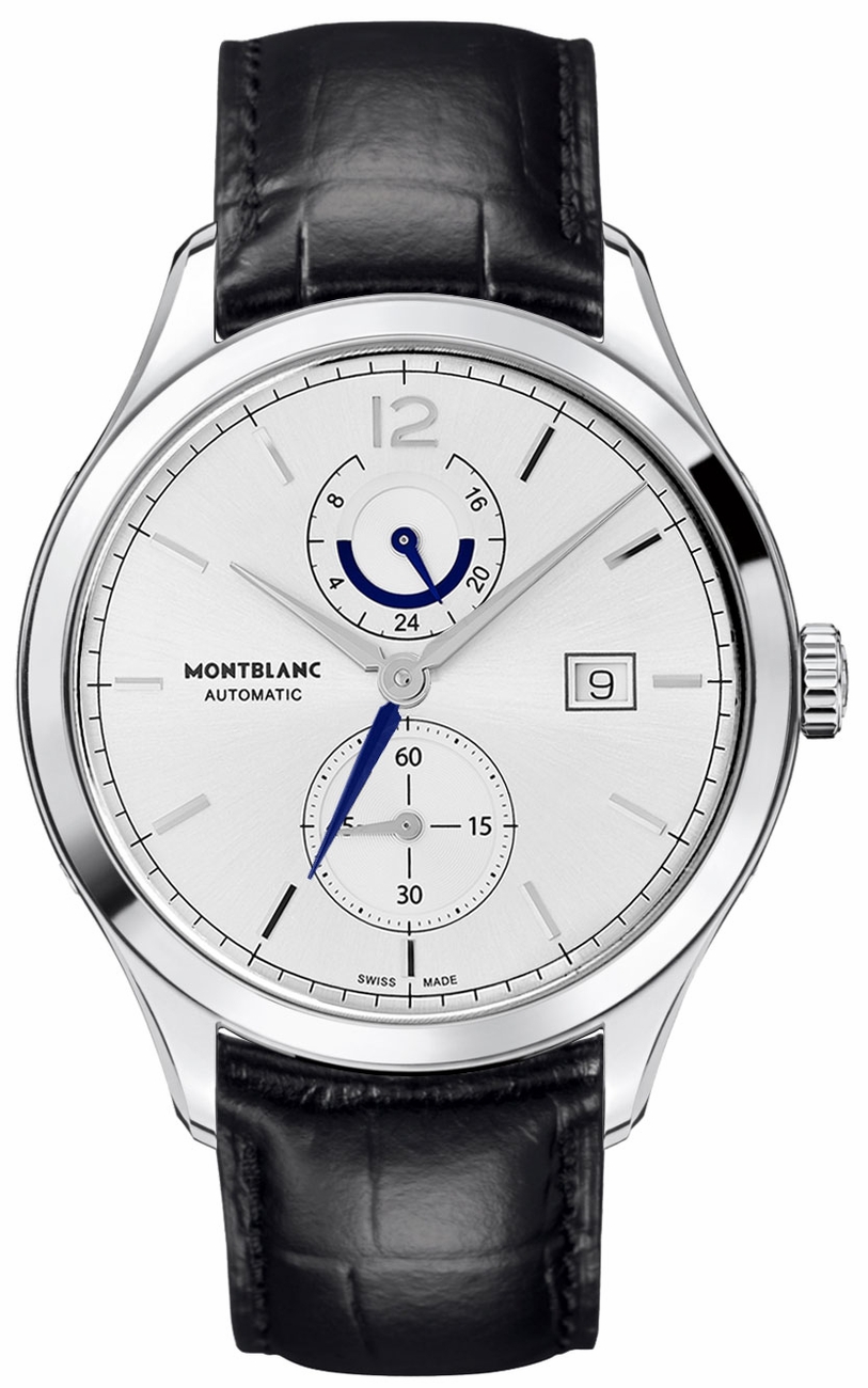 MontBlanc Heritage Watches Mens Silvery White 
Self winding Automatic 112540 Watch
