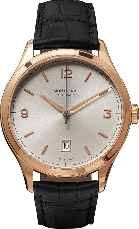 MontBlanc Heritage Watches Silver White
Self winding Automatic 114869 Watch