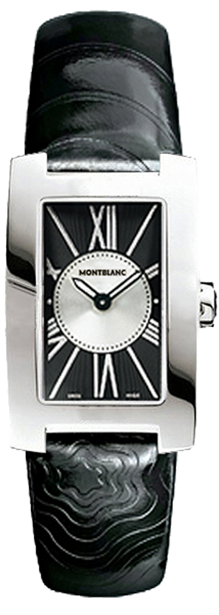 MontBlanc Profile Watches  Black Battery Operated Quartz 101554 Watch